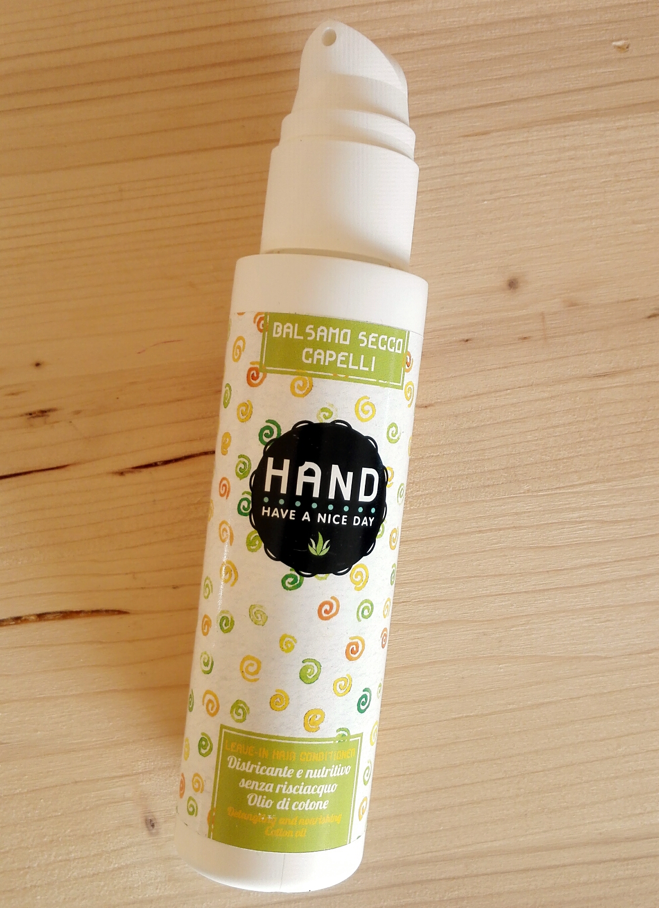 Balsamo per capelli leave in HAND Saponino